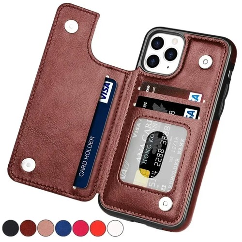 Cover pelle portafoglio - , carte